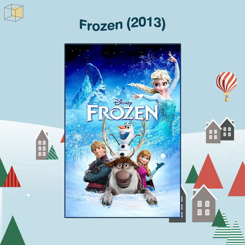 การ์ตูนคริสต์มาส Frozen