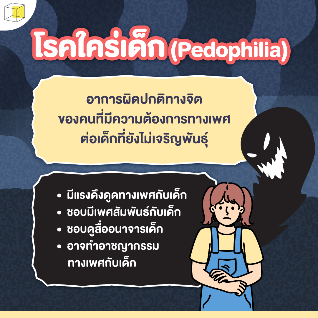 พฤติกรรม เปโด โรคใคร่เด็ก