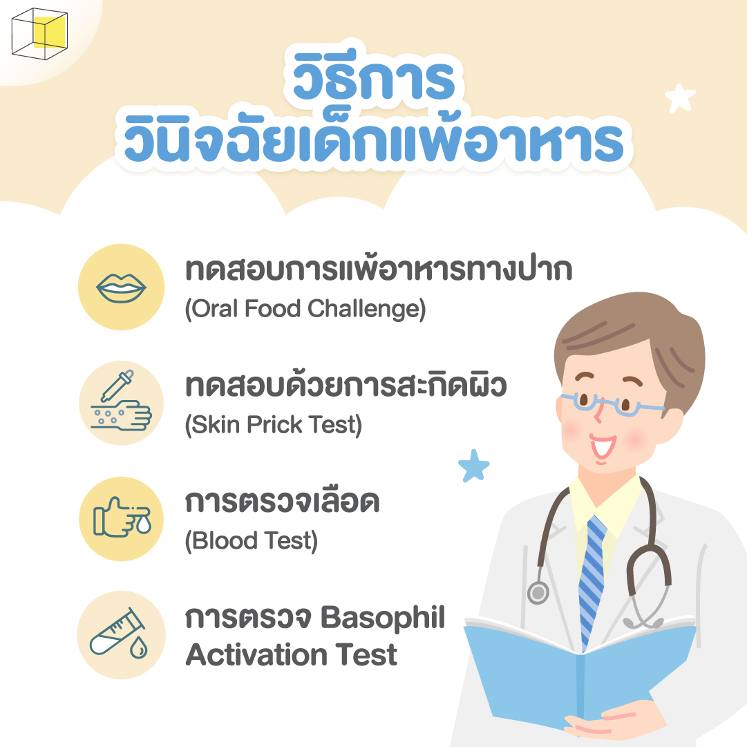 การตรวจ เด็กแพ้อาหาร