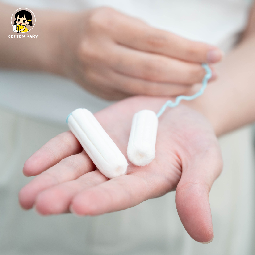 คุณแม่หลังคลอด ไม่ควรใช้ผ้าอนามัยแบบสอด