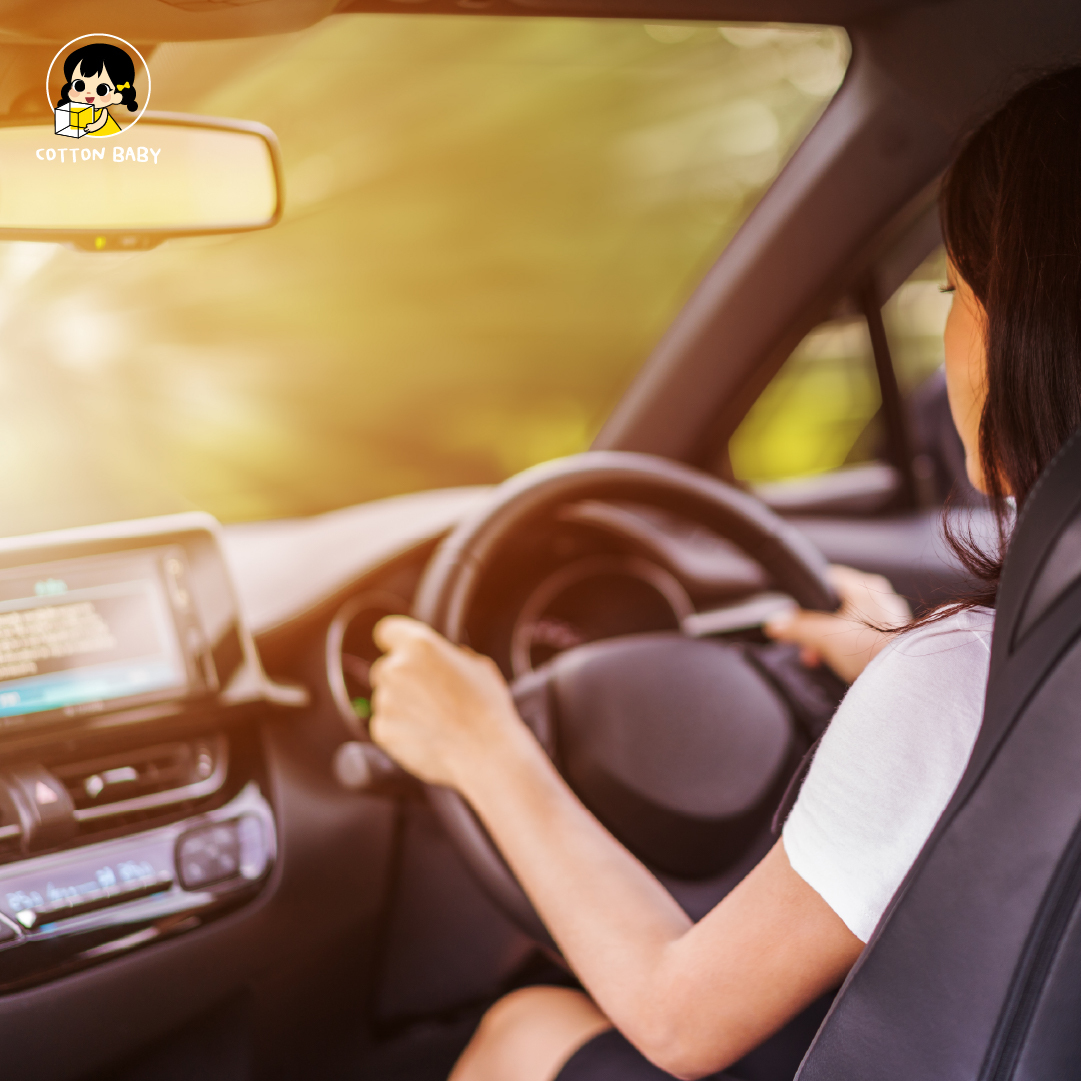 คุณแม่หลังคลอด ไม่ควรขับรถโดยไม่จำเป็น