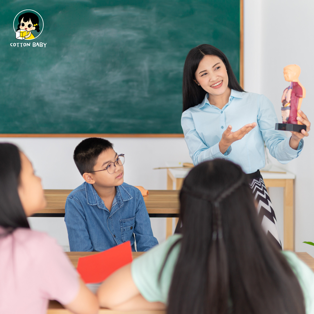 วิธีสอนให้ลูกรู้จักชื่ออวัยวะต่าง ๆ