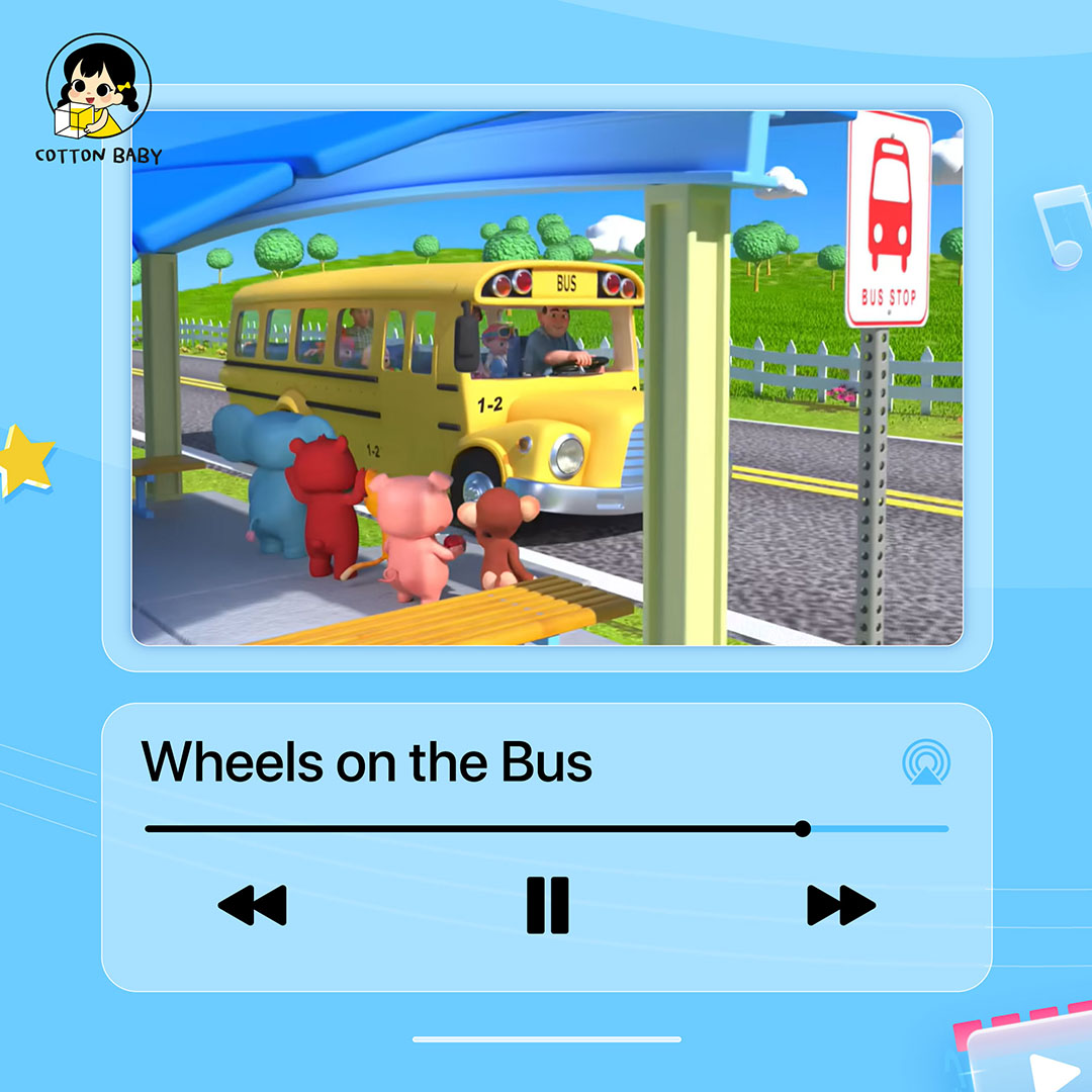เพลงภาษาอังกฤษสำหรับเด็ก Wheels on the Bus