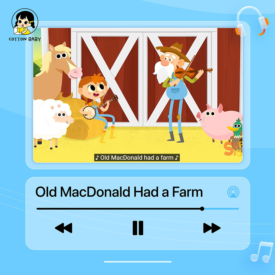 เพลงภาษาอังกฤษสำหรับเด็ก Old MacDonald Had a Farm