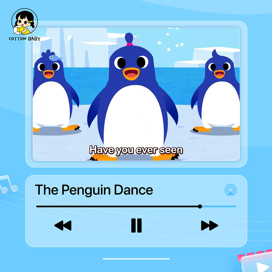 เพลงภาษาอังกฤษสำหรับเด็ก The Penguin Dance Monkey Banana