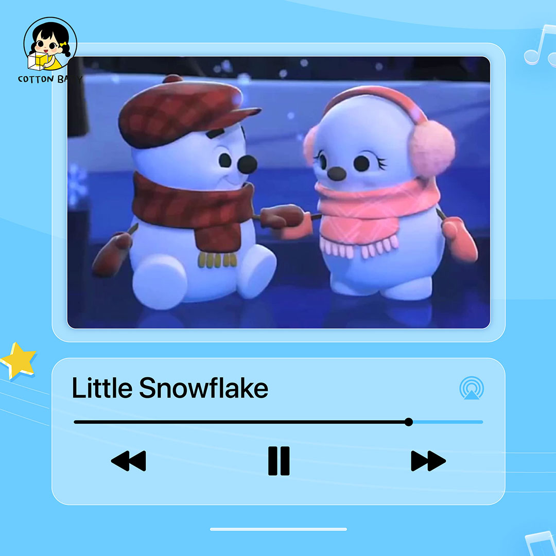 เพลงภาษาอังกฤษสำหรับเด็ก Little Snowflake