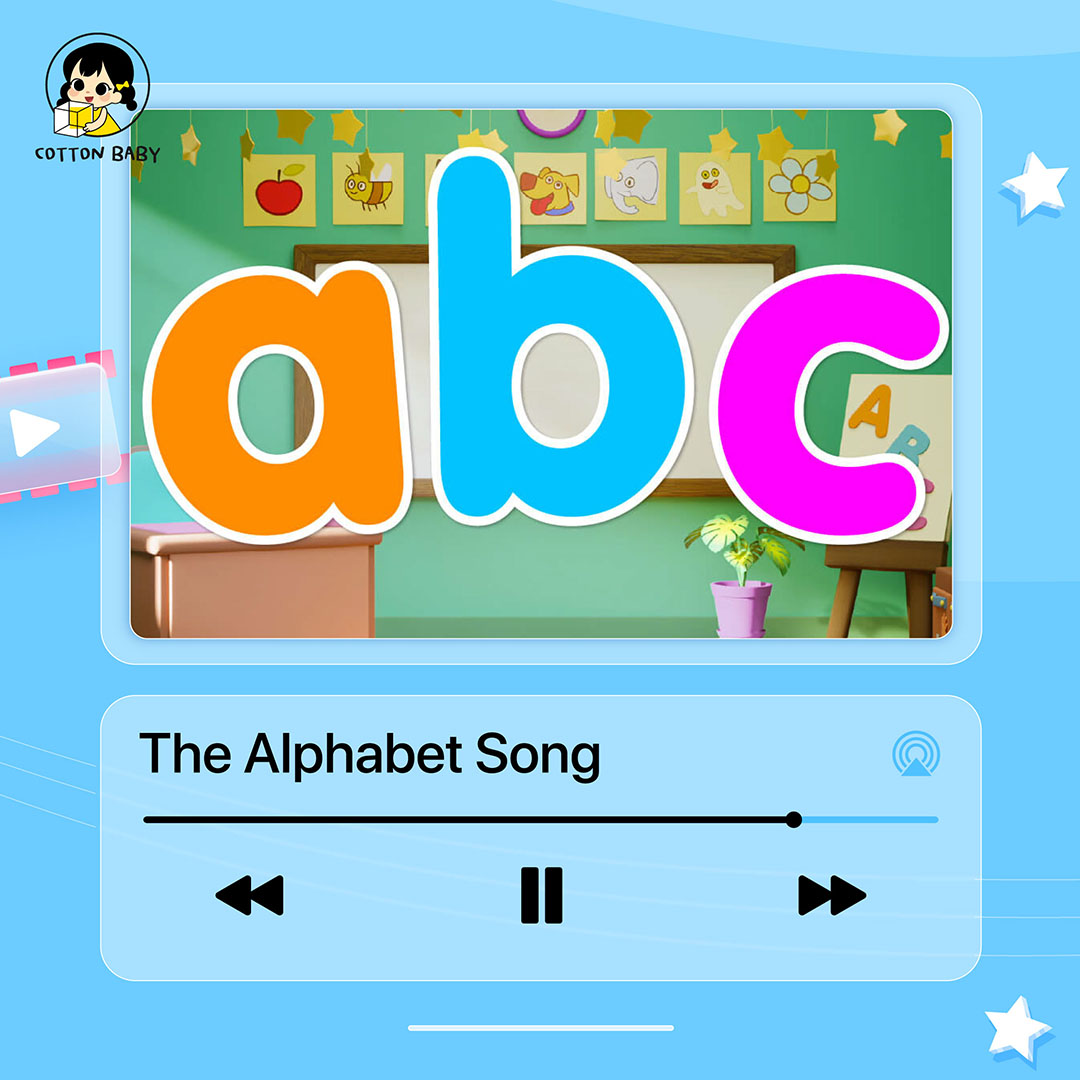 เพลงภาษาอังกฤษสำหรับเด็ก The Alphabet Song ┃ABC Song